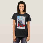 Samurai Warrior Holding a Katana, Yoshitoshi T-Shirt (Vorne ganz)