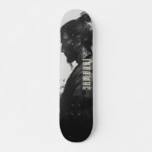 Samurai Warrior Illustration Skateboard (Vorne)