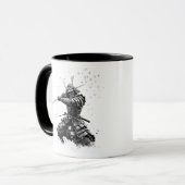 Samurai Warrior in Action Japanese Art Ceramic  Tasse (Vorderseite Links)