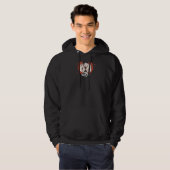 Samurai Warrior Japanese Kanji and sword Japanes a Hoodie (Vorne ganz)