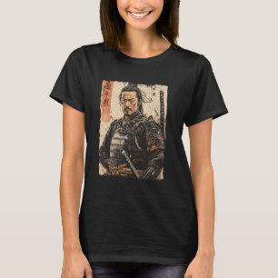 Samurai Warrior Japanisch Ukiyo-e Artwork Samurai T-Shirt