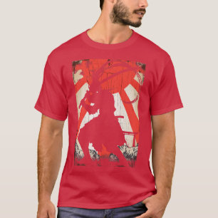 Samurai Warrior Japanischer Kulturschütze Vintag T-Shirt