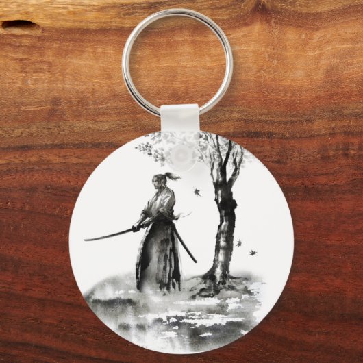 Samurai warrior keychain schlüsselanhänger (Vorderseite)