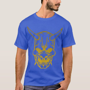 Samurai Warrior Mask, Hannya Oni Maske Japan Anime T-Shirt