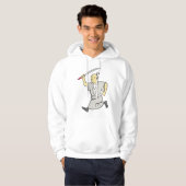 Samurai Warrior Mens Hoodie (Vorne ganz)