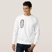 Samurai Warrior mit aufstrebendem Sun Graphic T - Sweatshirt (Vorne ganz)