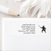 Samurai Warrior mit Schwert - Wählen Sie die Farbe (Insitu)