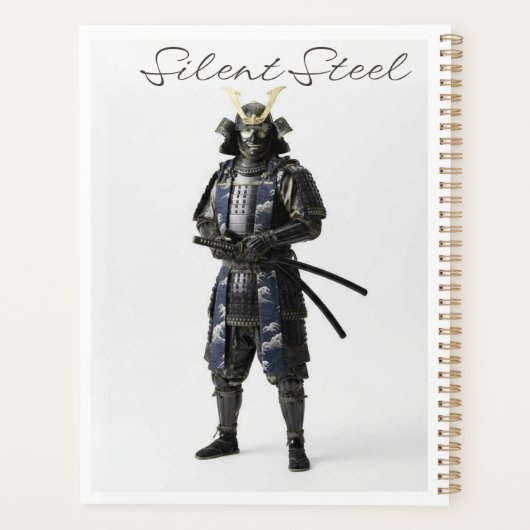 Samurai warrior planner planer (Rückseite)