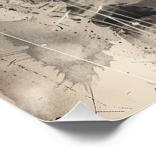 Samurai Warrior Poster (Ecke)