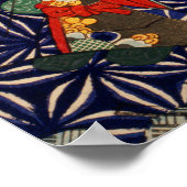 SAMURAI WARRIOR POSTER WALL ART VINTAG JAPANESE (Ecke)