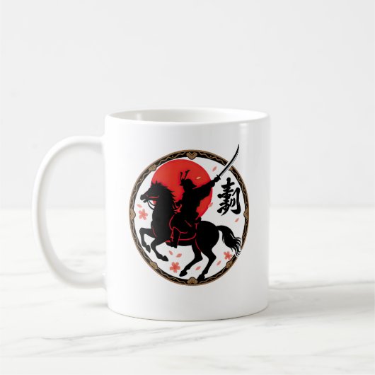 Samurai Warrior Rising Sun Tasse (Links)