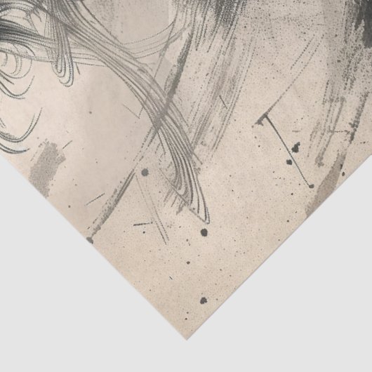 Samurai Warrior Seidenpapier (Ausschnitt)