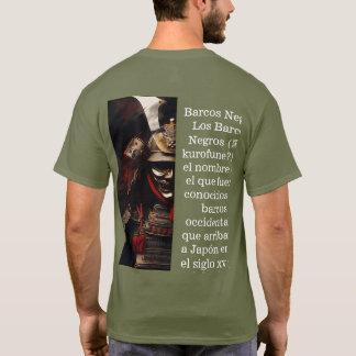 Samurai Warrior Shogun-Rüstung im japanischen Stil T-Shirt