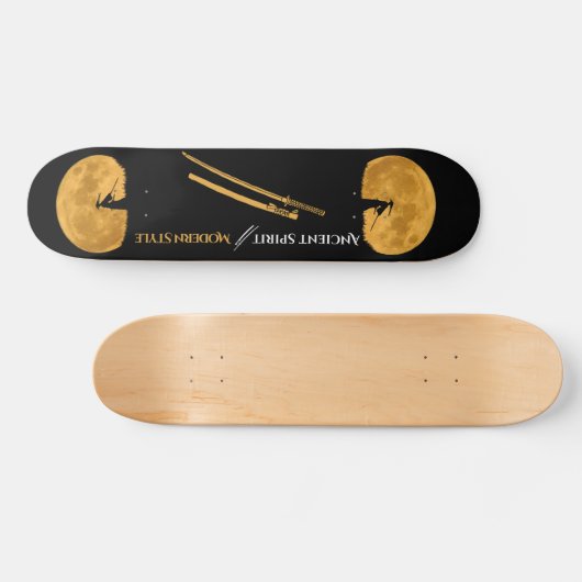 Samurai warrior Skateboard (Horizontal)