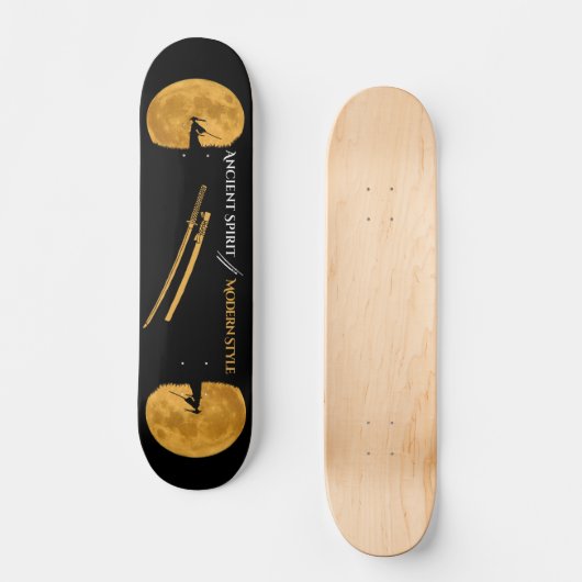 Samurai warrior Skateboard (Vorderseite)