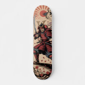 Samurai warrior Skateboard (Vorne)