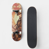 Samurai Warrior Skateboard (Vorne)