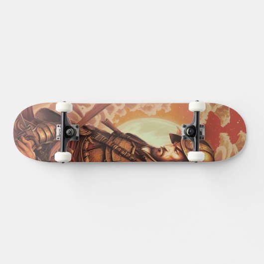 Samurai Warrior Skateboard (Horizontal)
