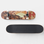 Samurai Warrior Skateboard (Horizontal)