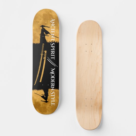 Samurai warrior Skateboard (Vorderseite)