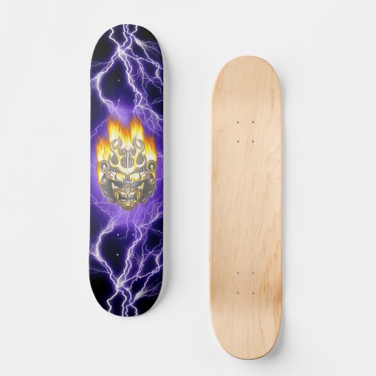 SAMURAI WARRIOR SKATEBOARD (Vorderseite)