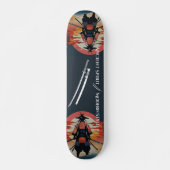 Samurai warrior Skateboard (Vorne)