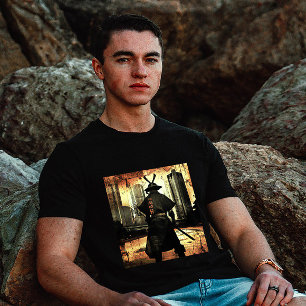 Samurai Warrior Stance T-Shirt: Ehre und Tradition T-Shirt