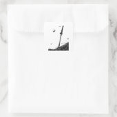 Samurai Warrior Sticker - Japanischer Tintenkunst  (Tasche)