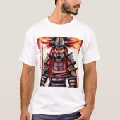 Samurai Warrior T-Shirt (Vorderseite)