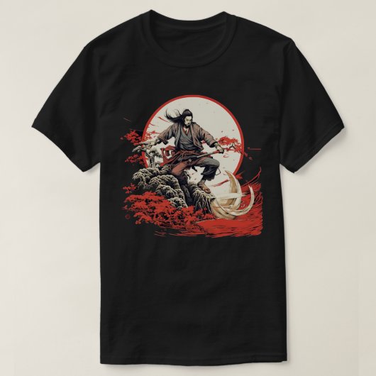 Samurai Warrior T-Shirt (Design vorne)