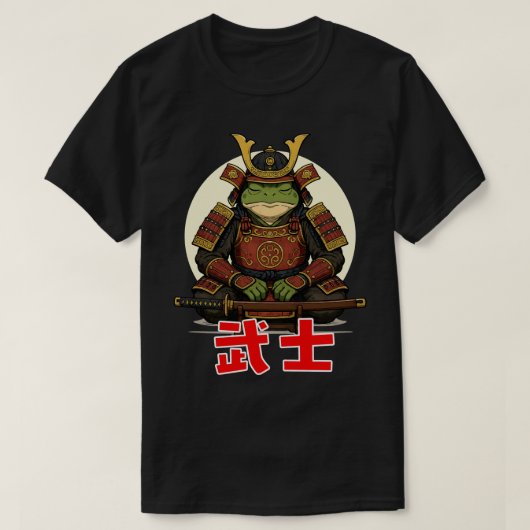 Samurai Warrior T-Shirt (Design vorne)