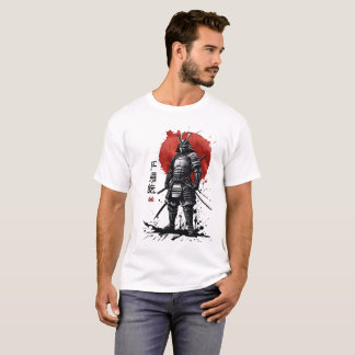 Samurai Warrior T - Shirt - Japanisch Bushido Art