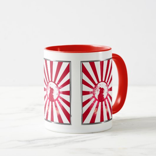 Samurai  Warrior Tasse (VorderseiteRechts)