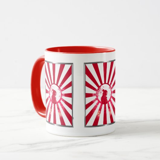 Samurai Warrior Tasse (Vorderseite Links)