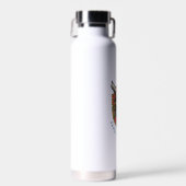 Samurai Warrior Wasserflasche Trinkflasche (Vorne)