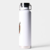 Samurai Warrior Wasserflasche Trinkflasche (Rückseite)
