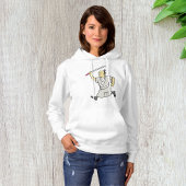 Samurai Warrior Womens Hoodie