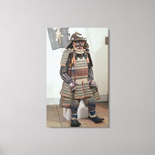 Samurai Warriors Rüstung Leinwanddruck (Vorderseite)