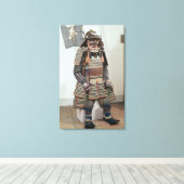 Samurai Warriors Rüstung Leinwanddruck (Insitu (Holzboden))