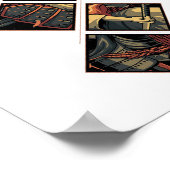 Samurai Wars Poster (Ecke)