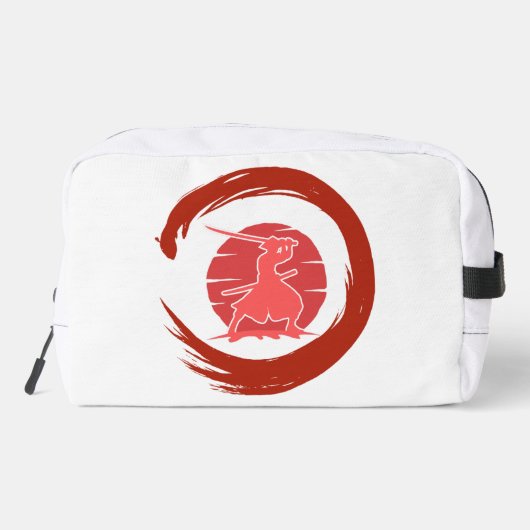 Samurai Waschbeutel (Rückseite)