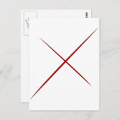 Samurai X (Rurouni Kenshin) Postkarte (Vorne/Hinten)