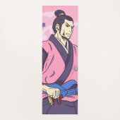 Samurai Yogamatte (Rückseite)