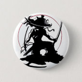 Samuraiknopf Button (Vorderseite)