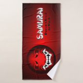 Samuraimoji-Badetuch Badehandtuch (Badehandtuch)