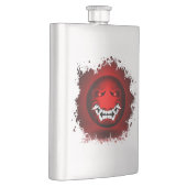 Samuraimoji-Lagerschild Flachmann (Rechts)