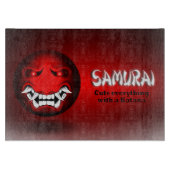 Samuraimoji-Schneidebrett Schneidebrett (Vorderseite)