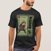 Samurainimals Alpaca Weapon T-Shirt (Vorderseite)