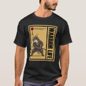 Samurainimals Wolf Weapon T-Shirt (Vorderseite)
