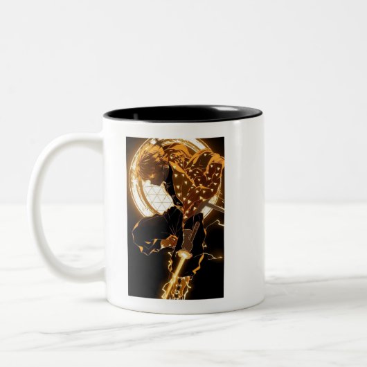 SamuraiPixel Zweifarbige Tasse (Links)